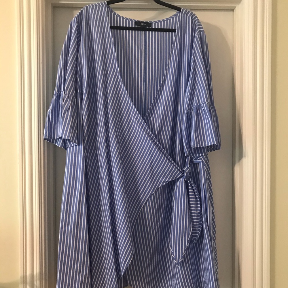 Ellos plus size wrap dress
